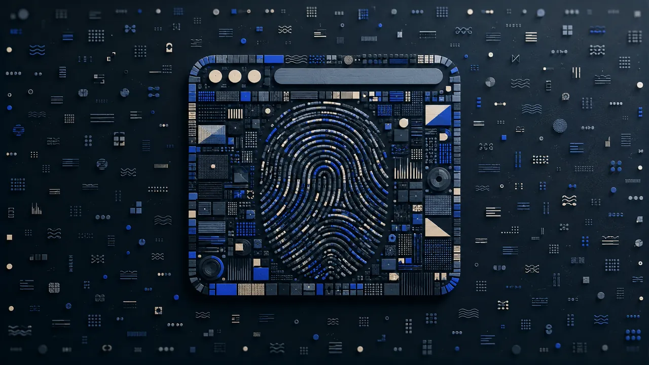 Many small browser and device signals combine into a recognizable digital silhouette.